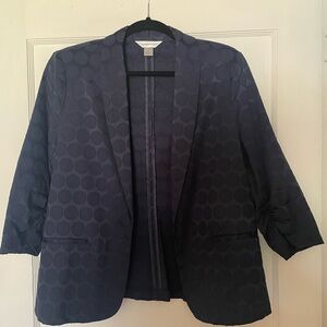 Christopher & Banks ladies jacket. Blue. Size M.